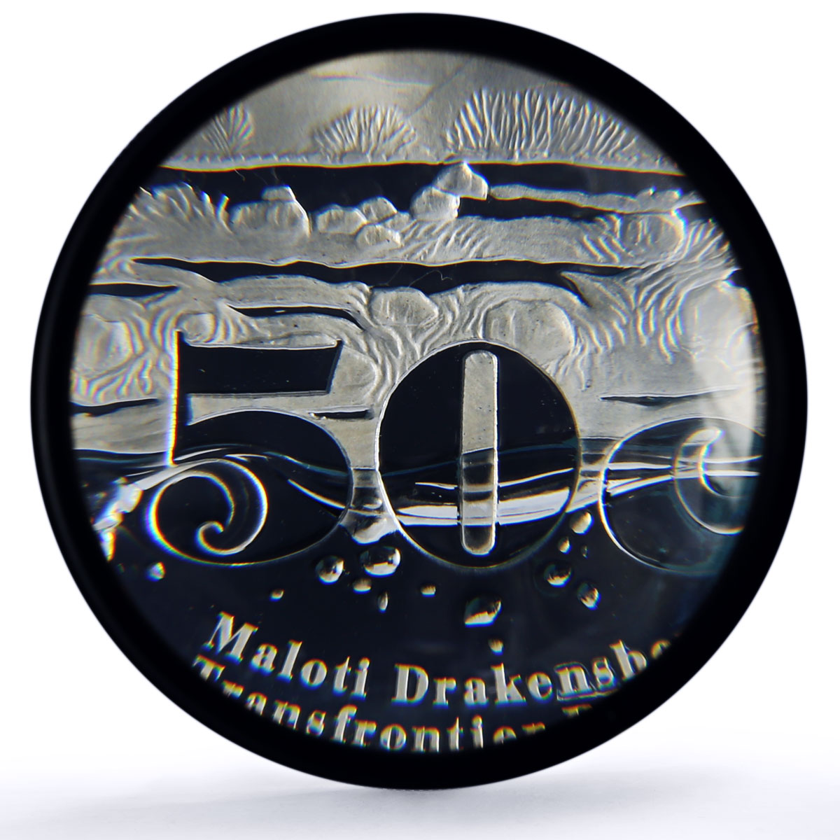 South Africa 50 cents Maloti Drakensberg Amphitheatre PR69 PCGS silver coin 2009