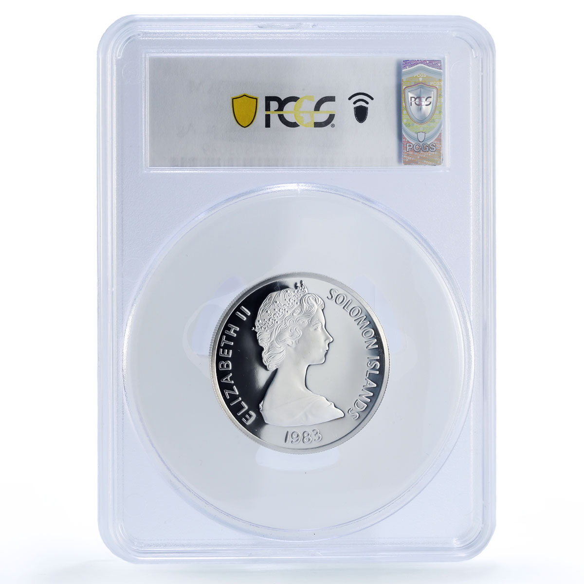 Solomon Islands 10 dollars Independence 5th History PR69 PCGS silver coin 1983