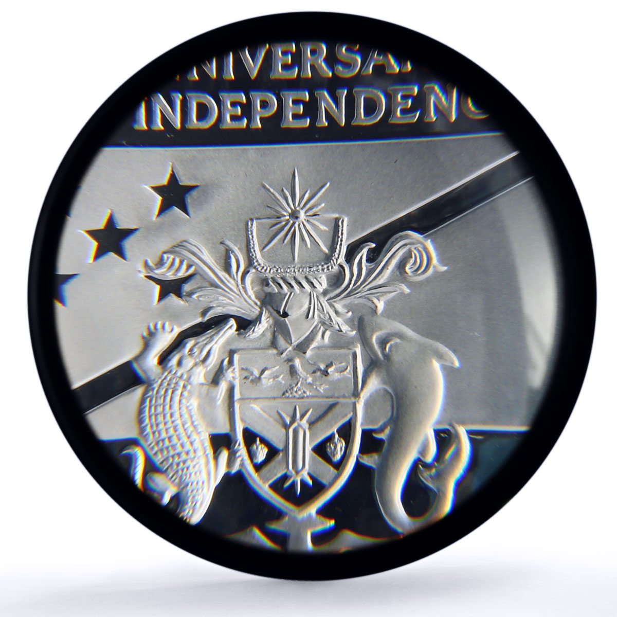 Solomon Islands 10 dollars Independence 5th History PR69 PCGS silver coin 1983