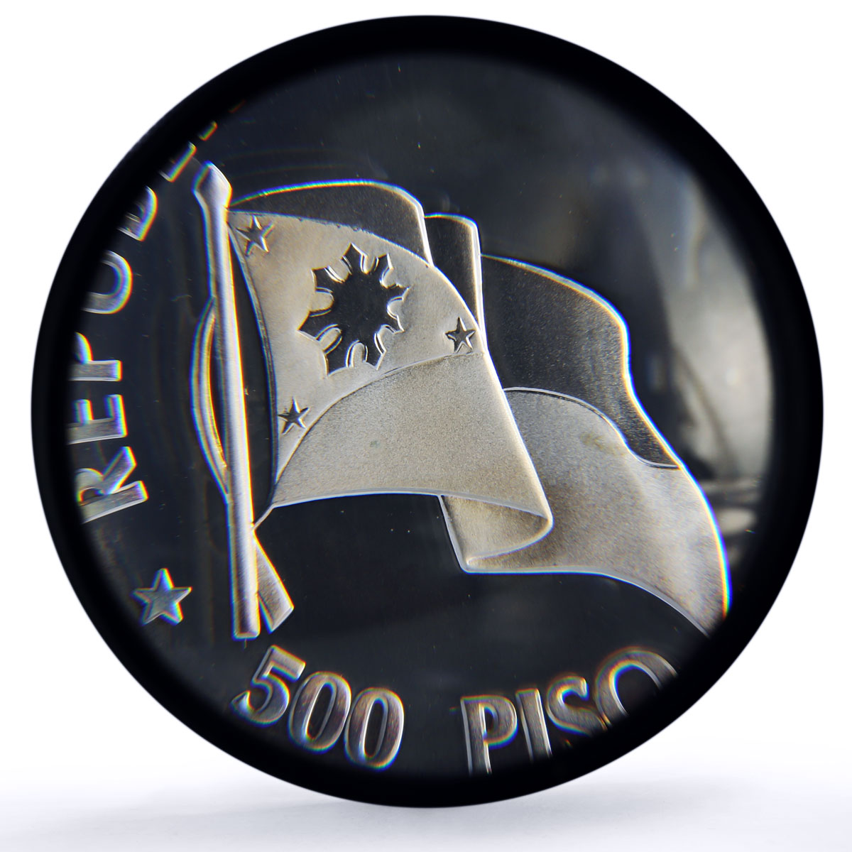 Philippines 500 piso Jose Rizal History Politics PR67 PCGS silver coin 1996