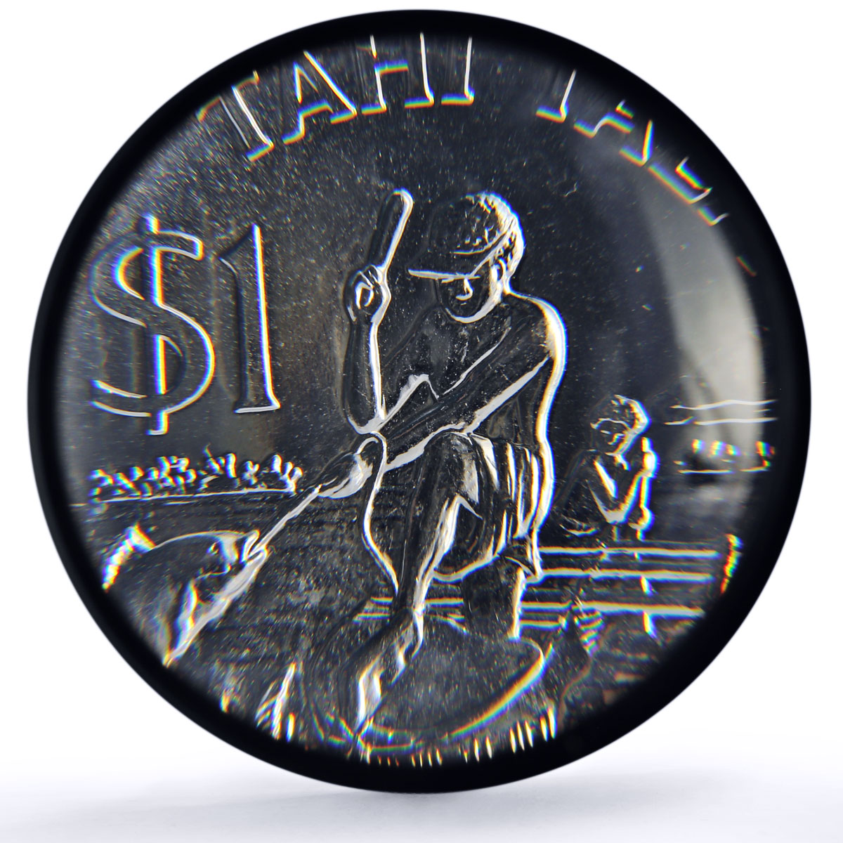 Tokelau 1 tala Man and Child Fishing Boat Ship MS67 PCGS CuNi coin 1982