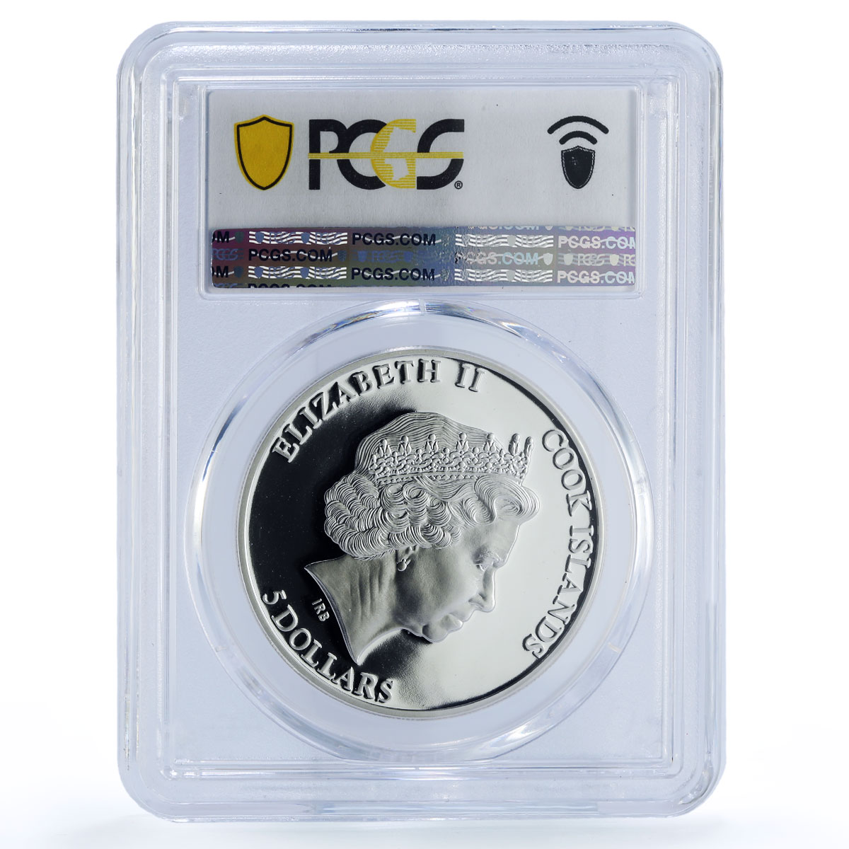 Cook Islands 5 dollars Dmitri Mendeleev Science PR70 PCGS silver coin 2012