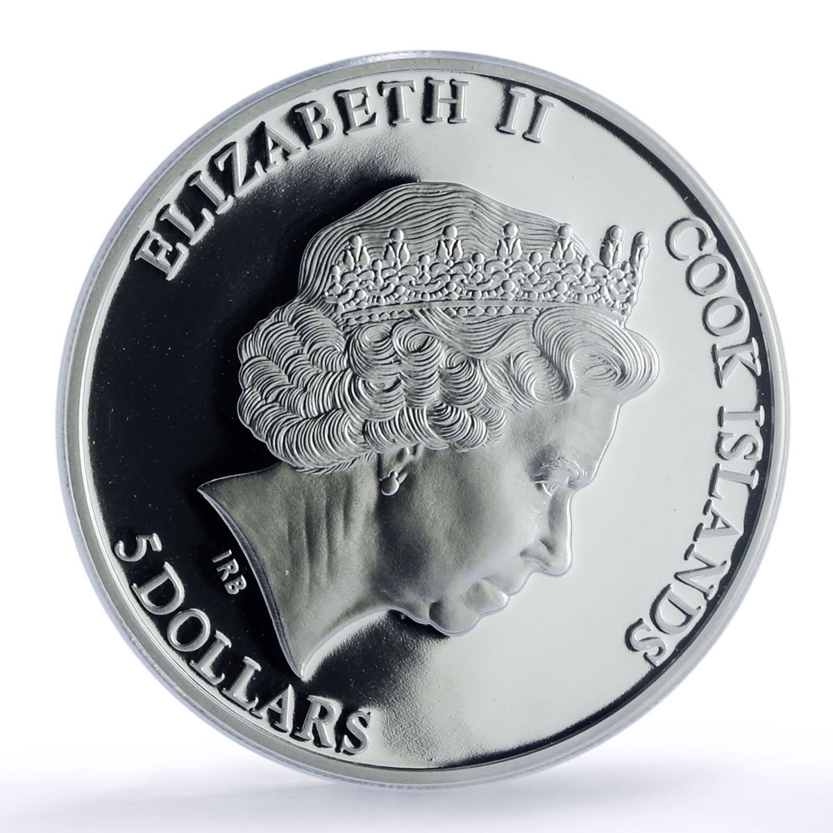 Cook Islands 5 dollars Dmitri Mendeleev Science PR70 PCGS silver coin 2012