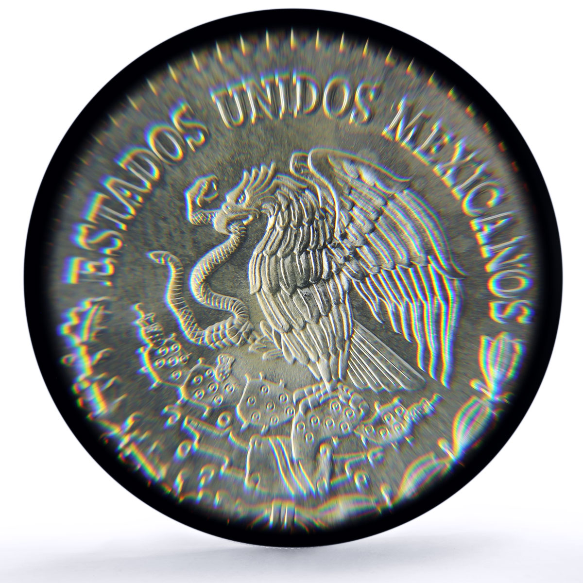 Mexico 1/4 onza Libertad Angel of Independence MS67 PCGS silver coin 2000
