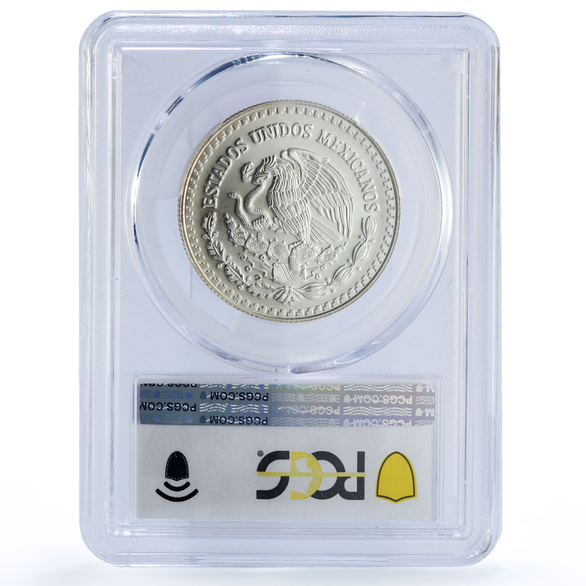 Mexico 1/2 onza Libertad Angel of Independence MS68 PCGS silver coin 2000