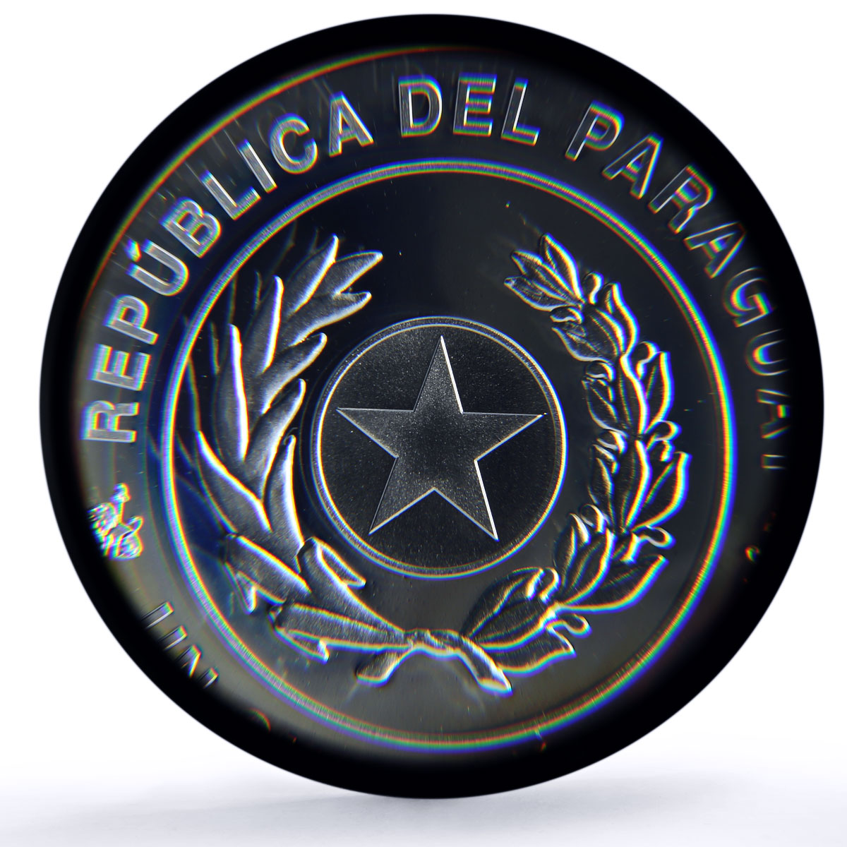 Paraguay 1 guarani Battle Cerro Cora Horseman History PR69 PCGS silver coin 2020