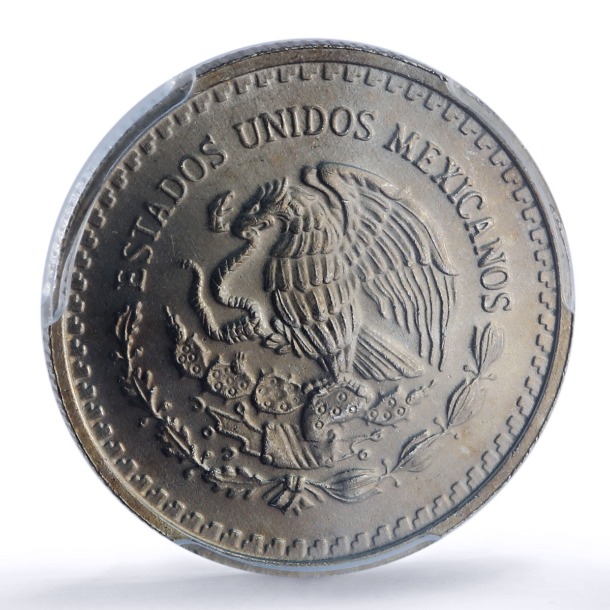 Mexico 1/10 onza Libertad Angel of Independence MS67 PCGS silver coin 1998