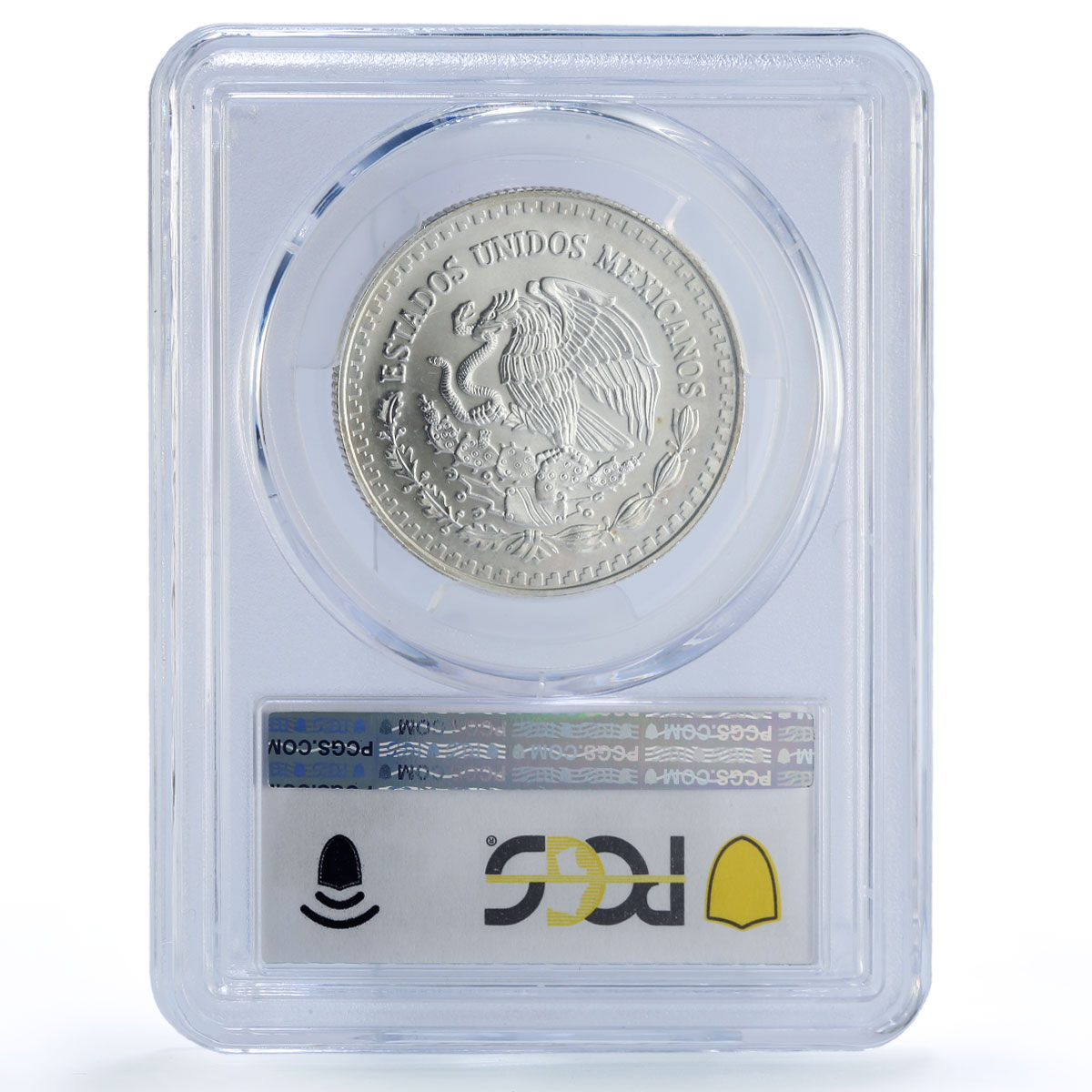 Mexico 1/2 onza Libertad Angel of Independence MS67 PCGS silver coin 1998