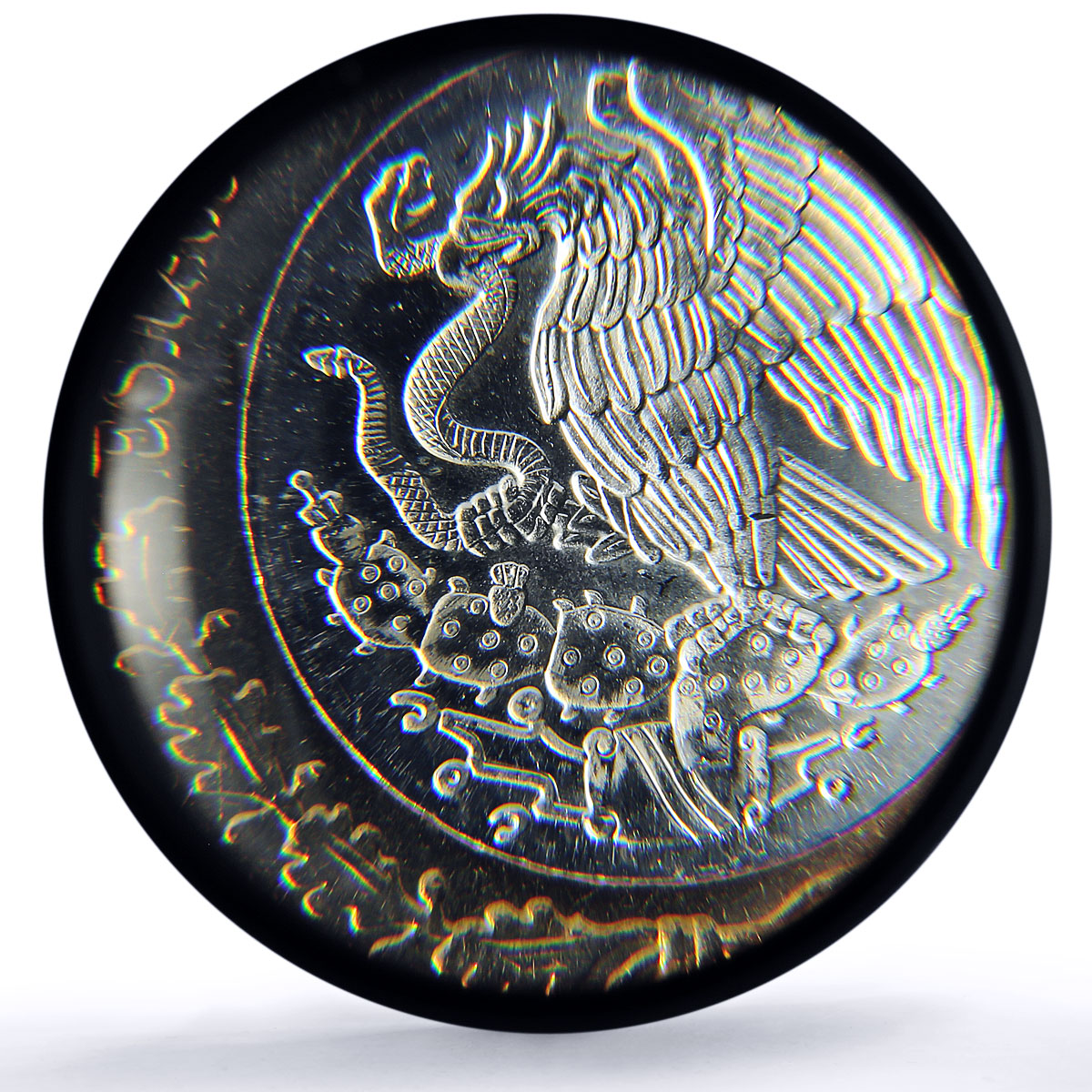 Mexico 100 pesos Estado Veracruz State Federation MS64 PCGS bimetal coin 2003