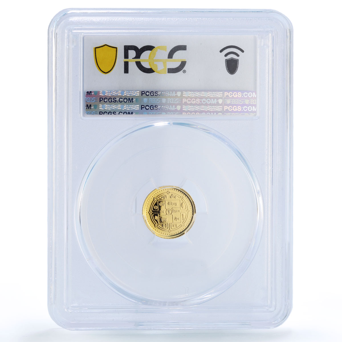 Nepal 1/25 oz asarfi Lord Buddha Buddhism Religion PR69 PCGS gold coin 1998