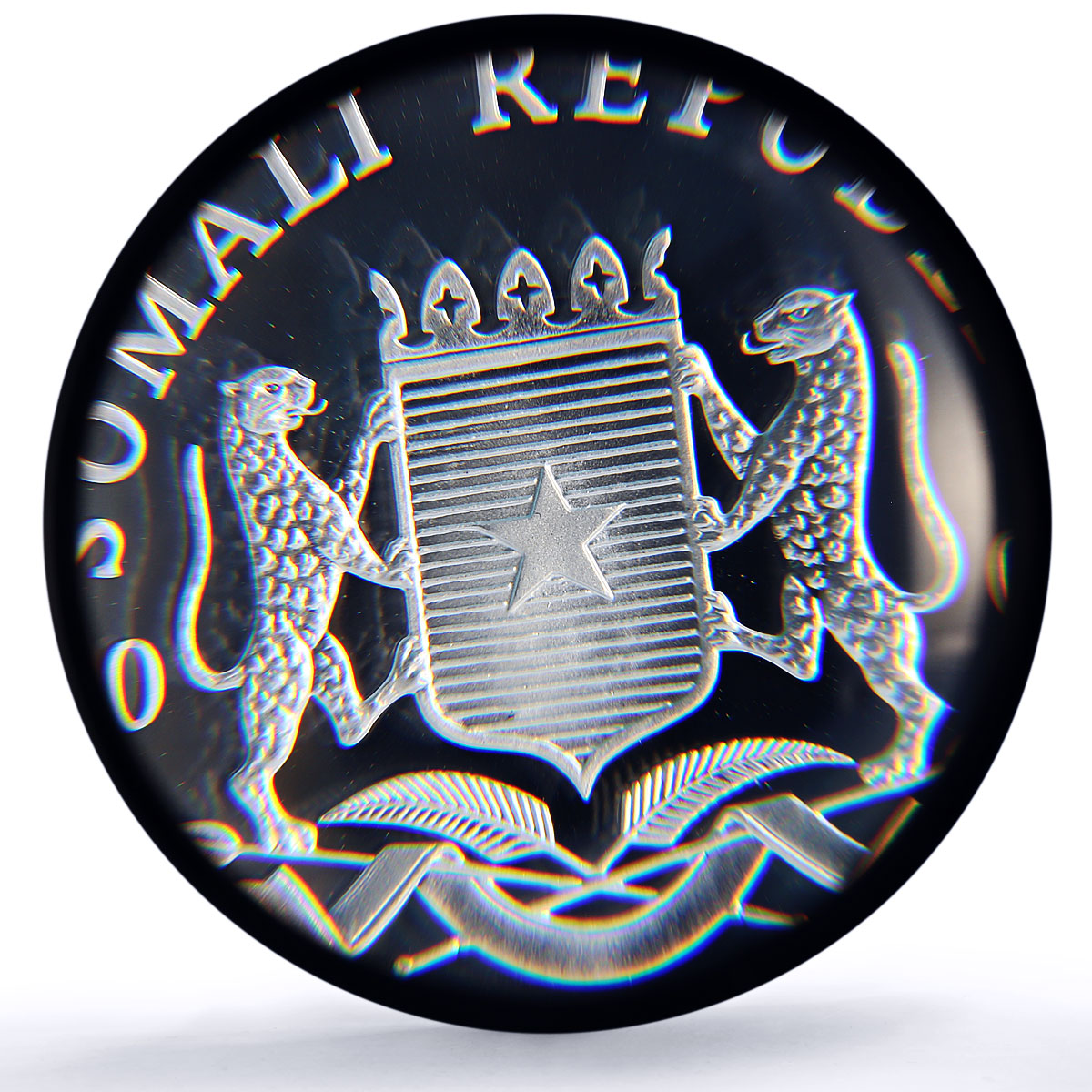 Somalia 1000 shilling Elephant African Wildlife Fauna PR70 PCGS silver coin 2006