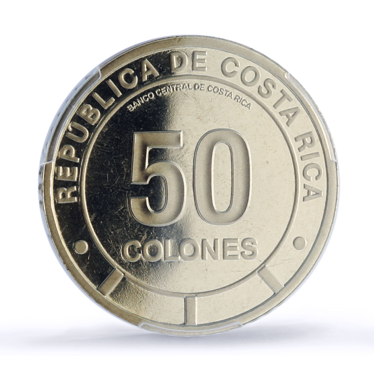 Costa Rica 50 colones Menelaus Blue Morpho Butterfly Fauna PR67 PCGS coin 2023