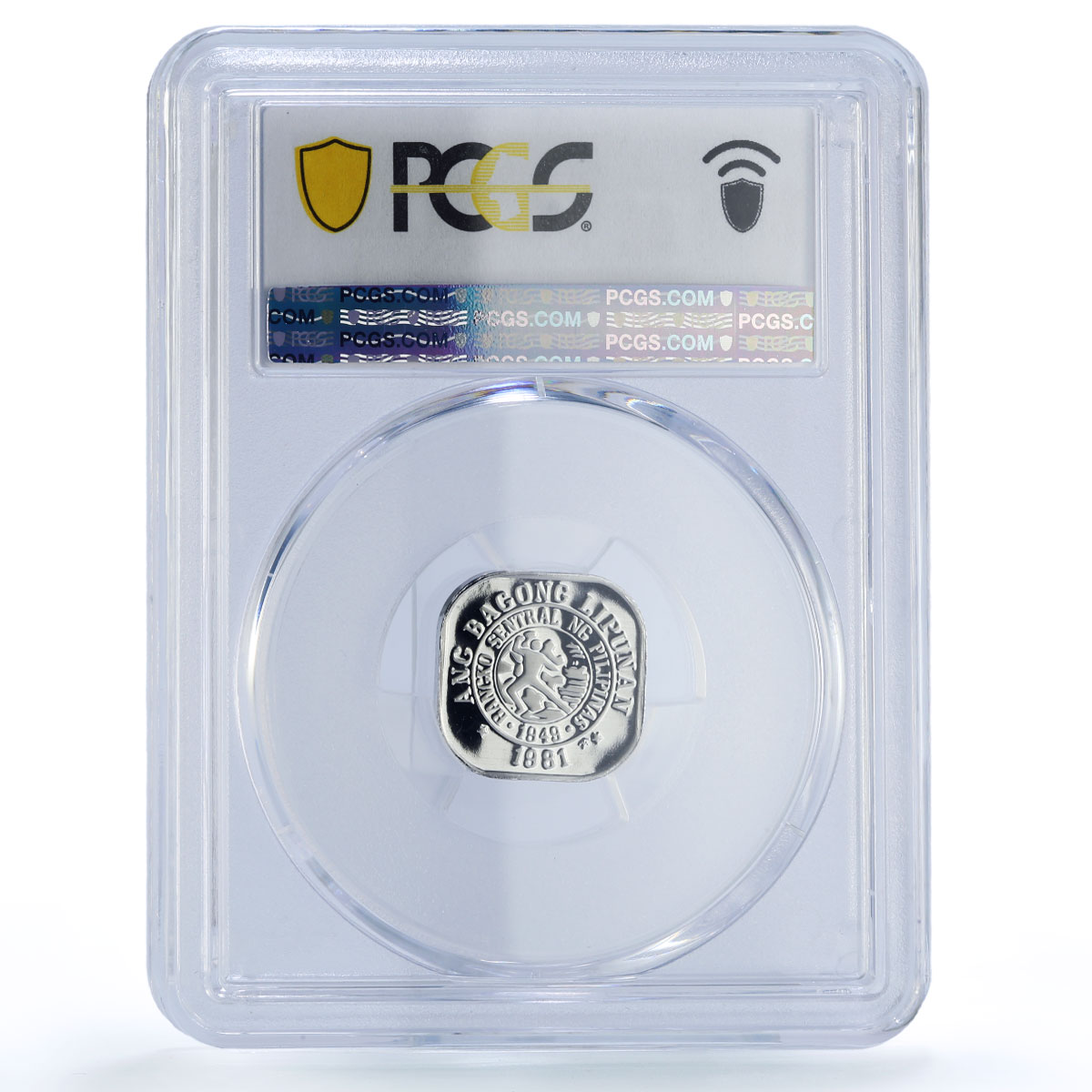 Philippines 1 sentimo Republic Coinage Lapulapu PR69 PCGS aluminum coin 1981