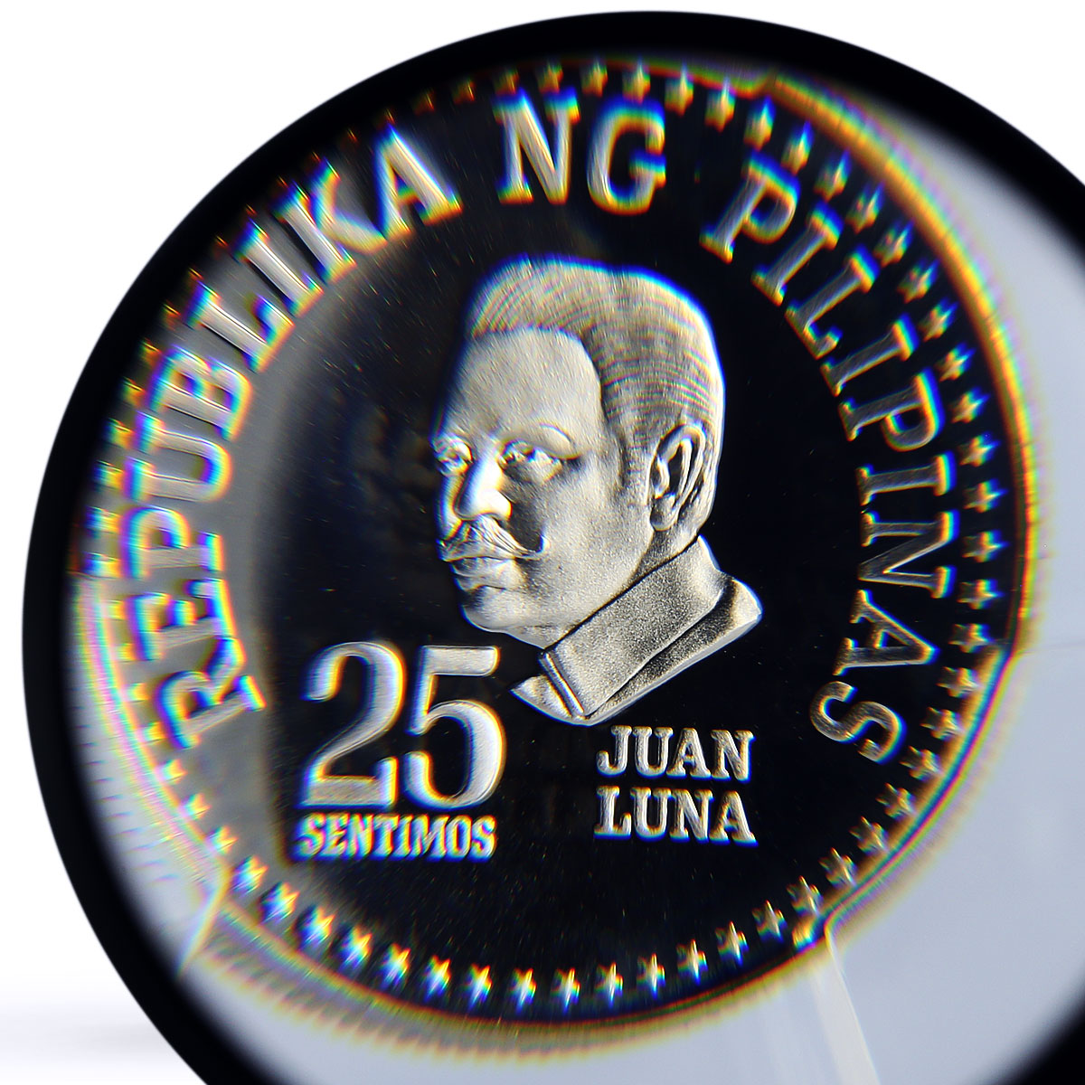 Philippines 25 sentimos Republic Coinage Juan Luna PR69 PCGS CuNi coin 1981