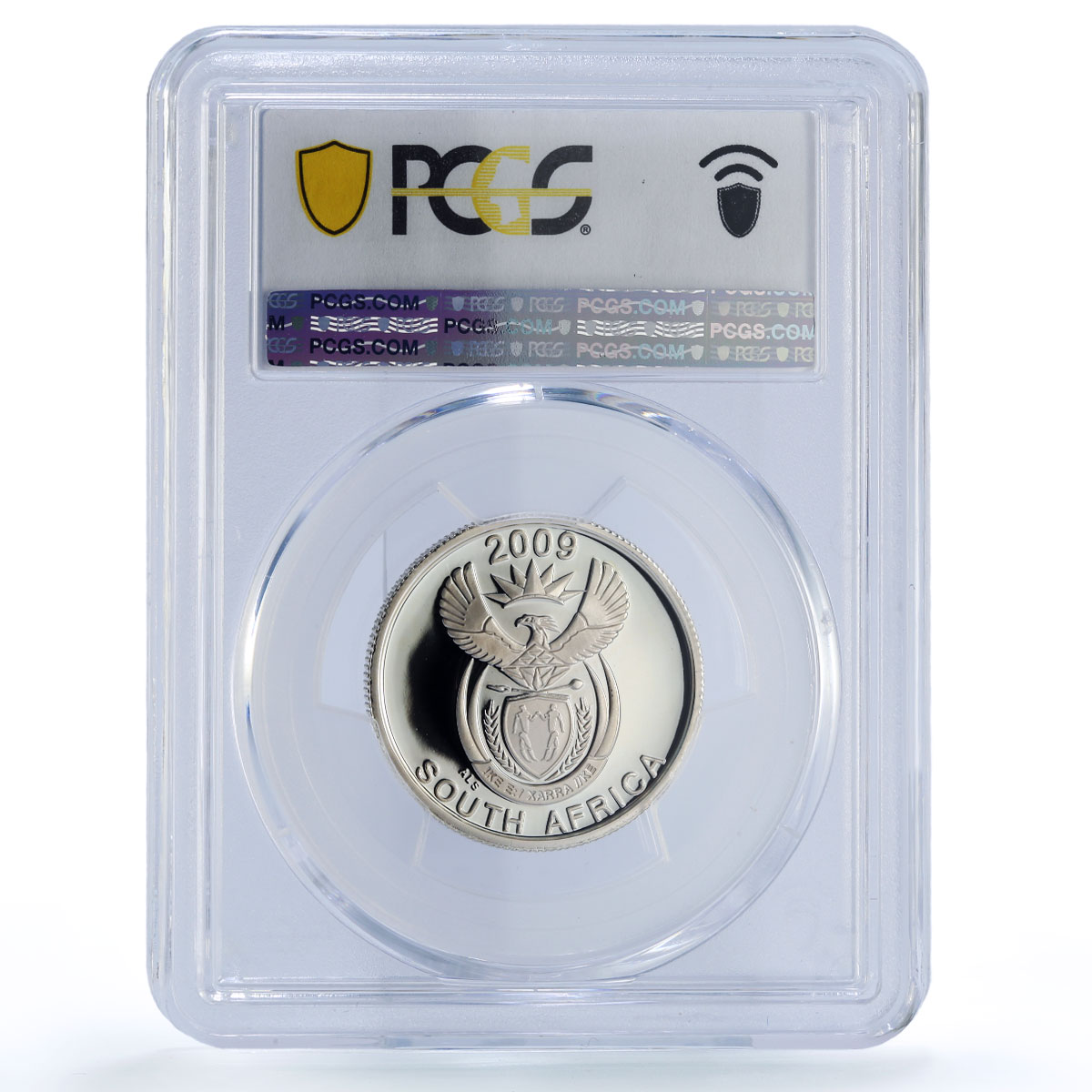 South Africa 5 cents Maloti Drakensberg Aloe Tree PR70 PCGS silver coin 2009