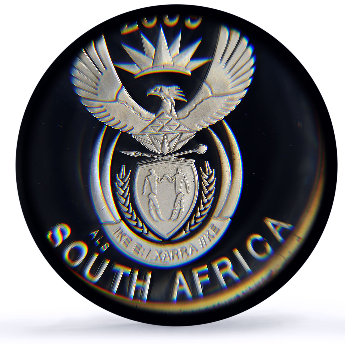 South Africa 5 cents Maloti Drakensberg Aloe Tree PR70 PCGS silver coin 2009