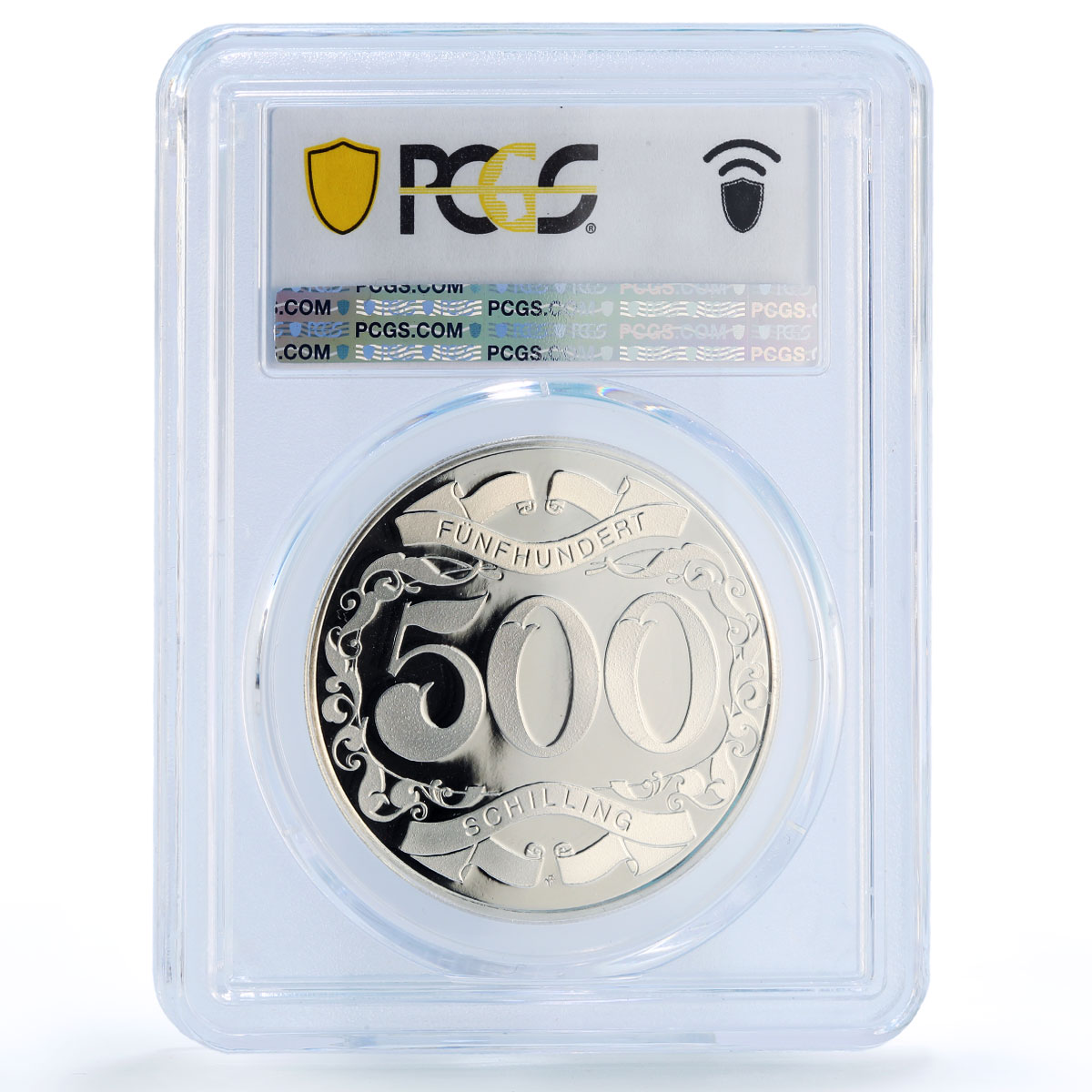 Austria Salzburg Casino Fantasy Token 500 Schil. PR70 PCGS silver 1986 - 1988 FM
