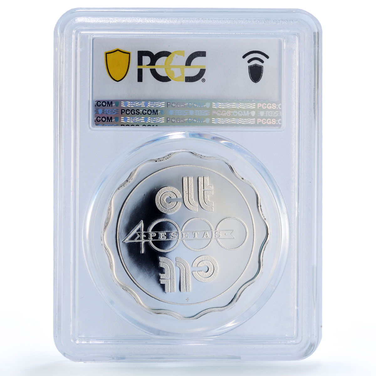 Spain La Toja Casino Fantasy Token 4000 Pesetas PR70 PCGS silver 1986 - 1988 FM