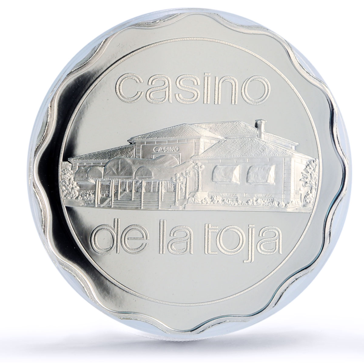 Spain La Toja Casino Fantasy Token 4000 Pesetas PR70 PCGS silver 1986 - 1988 FM