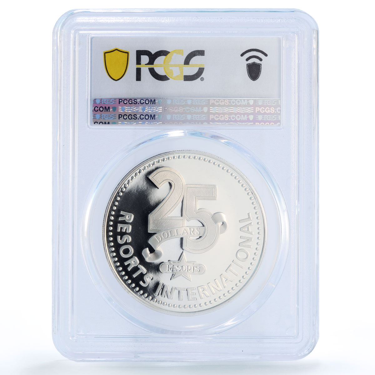 Bahamas Paradise Island Casino Fantasy Token PR70 PCGS silver 1986 - 1988 FM