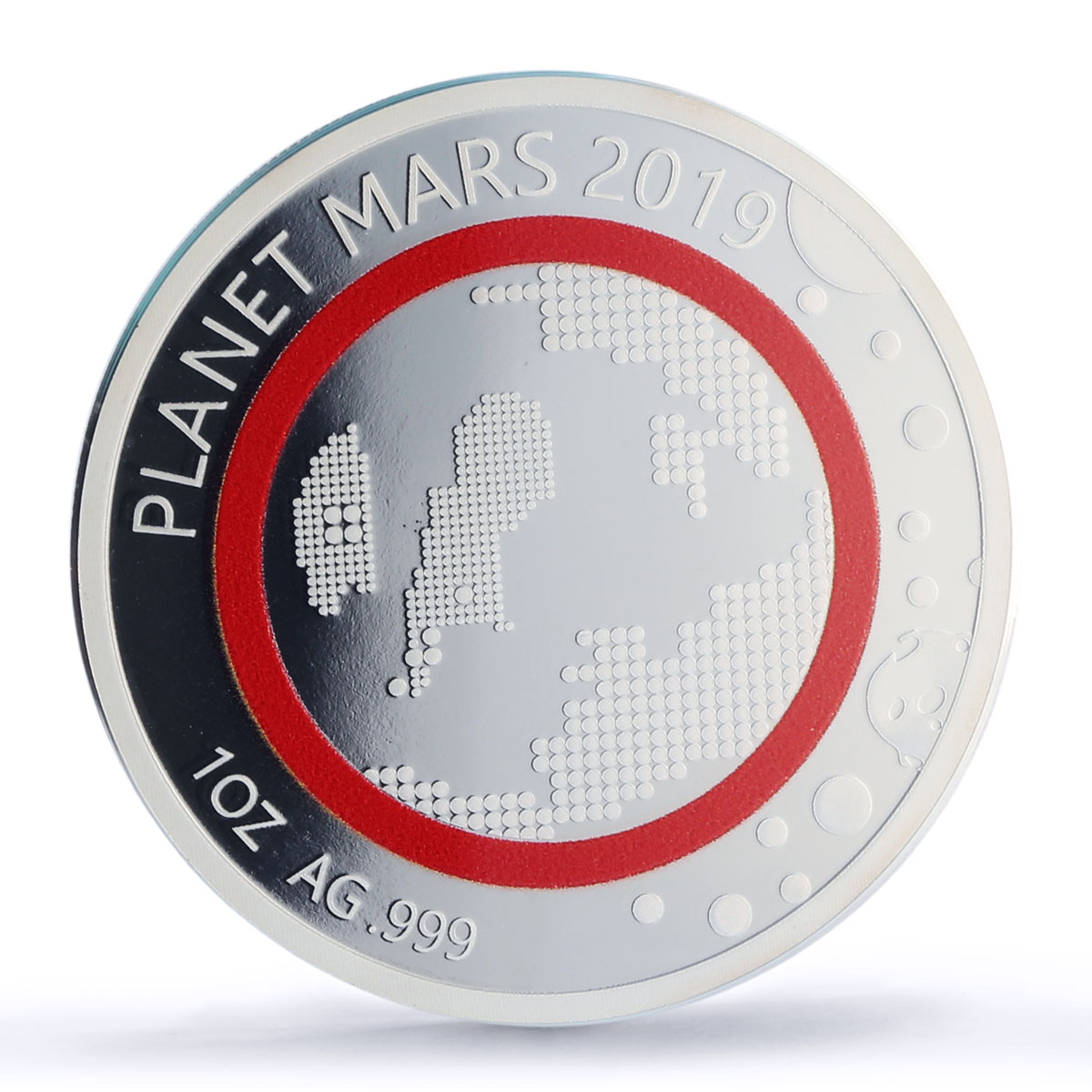 Togo 1000 francs Mars Solar System Planets Space PR69 PCGS silver coin 2019