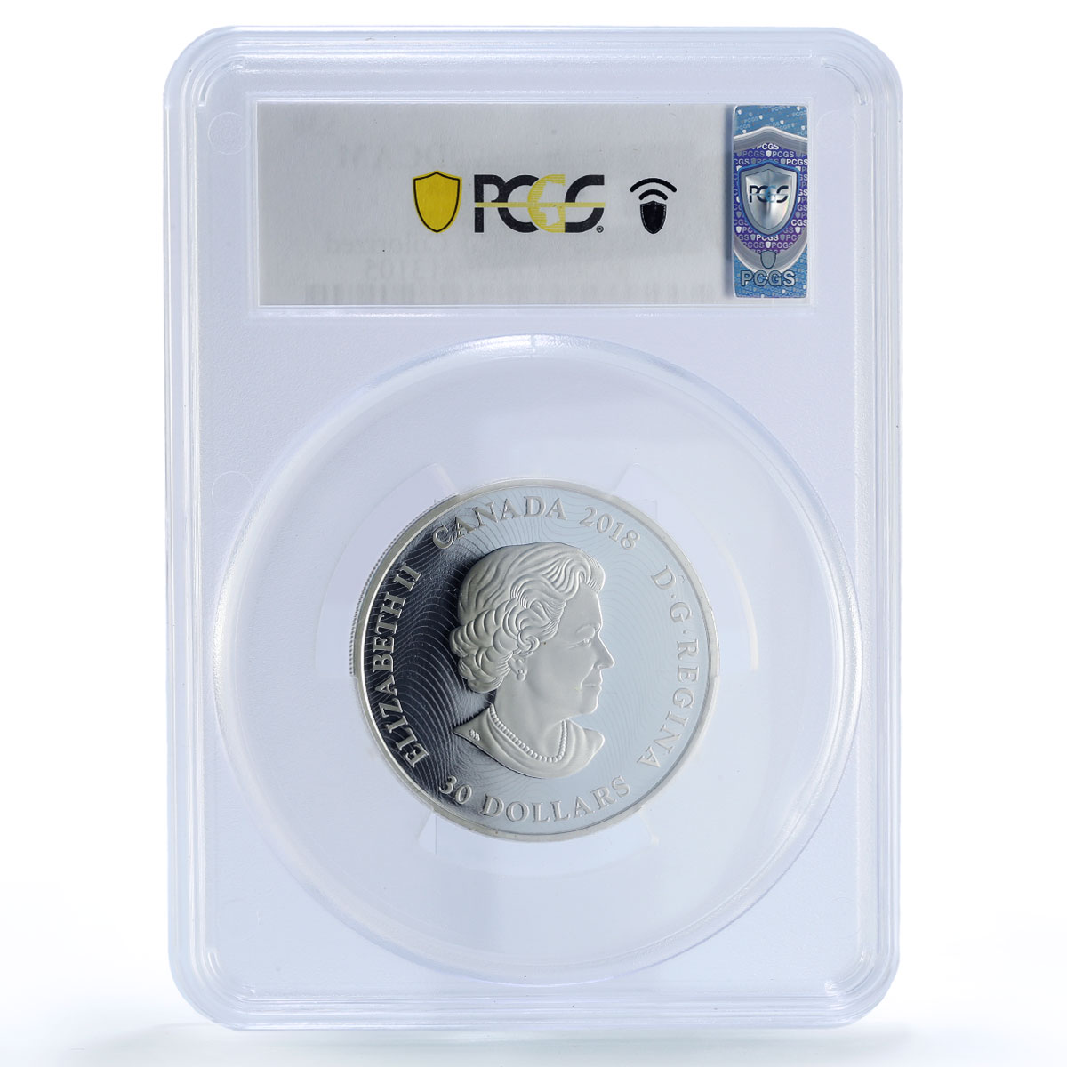 Canada 30 dollars Polar Bear Arctic Animals Fauna PR70 PCGS silver coin 2018