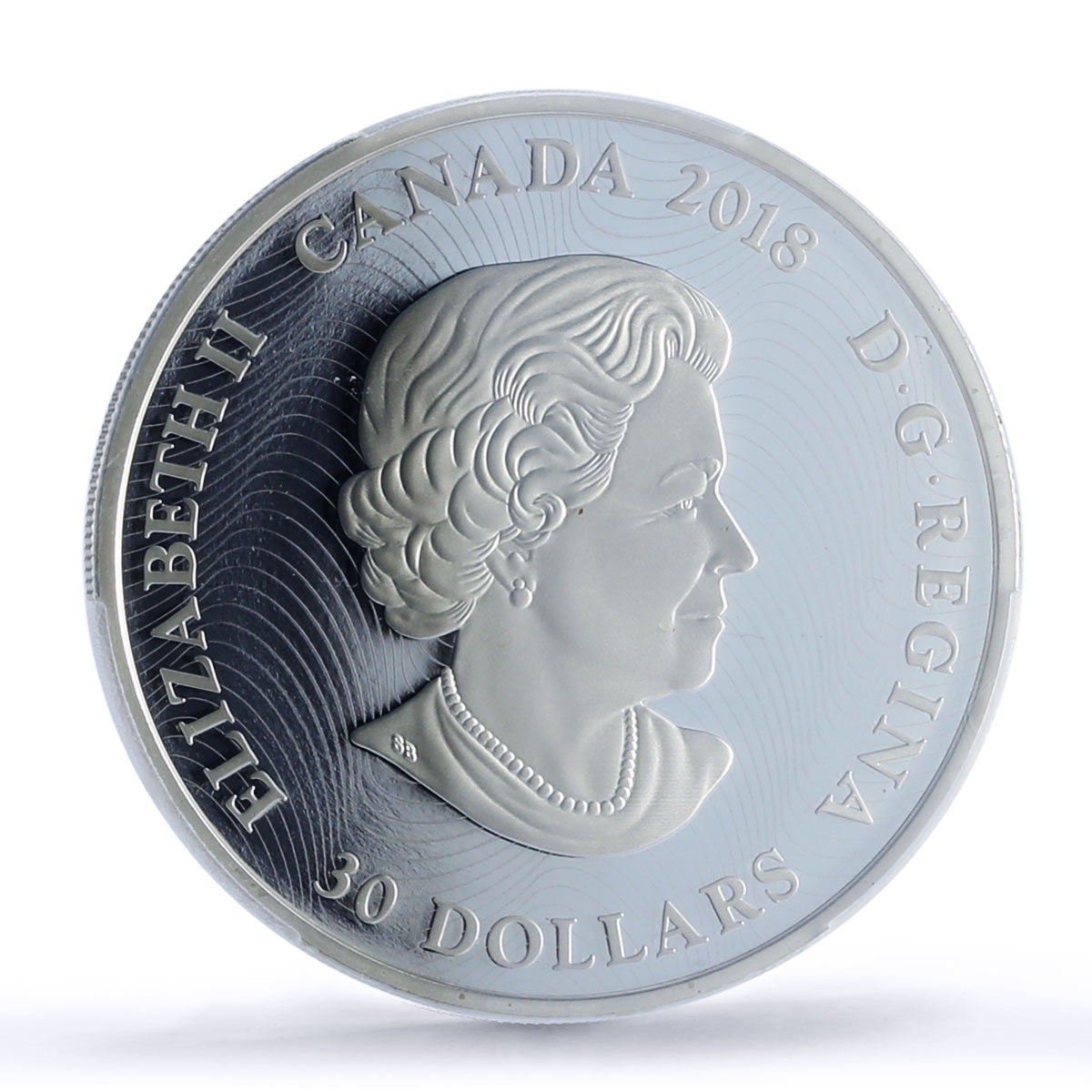 Canada 30 dollars Polar Bear Arctic Animals Fauna PR70 PCGS silver coin 2018