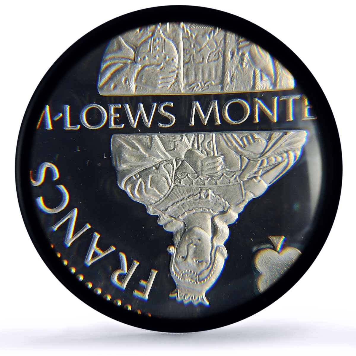 Monaco Monte Carlo Casino Fantasy Token 250 Fr. PR69 PCGS silver 1986 - 1988 FM