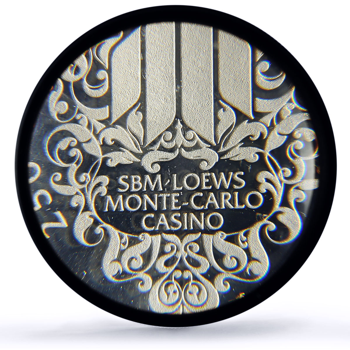 Monaco Monte Carlo Casino Fantasy Token 250 Fr. PR69 PCGS silver 1986 - 1988 FM