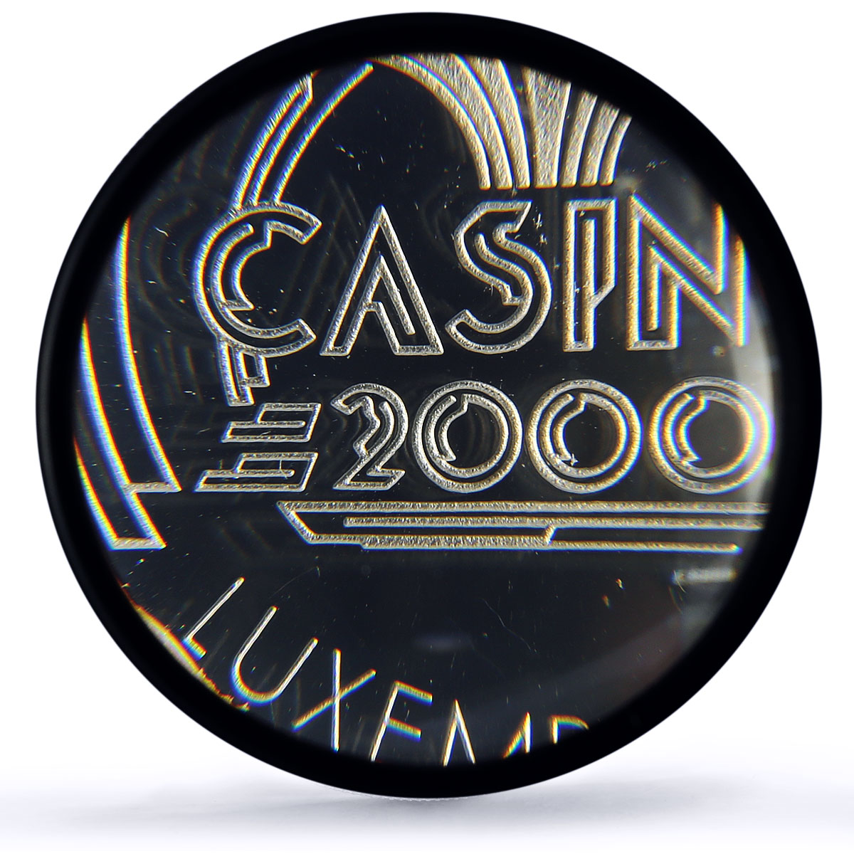 Luxembourg Mondorf Casino Fantasy Token 100 Fr. PR68 PCGS silver 1986 - 1988 FM