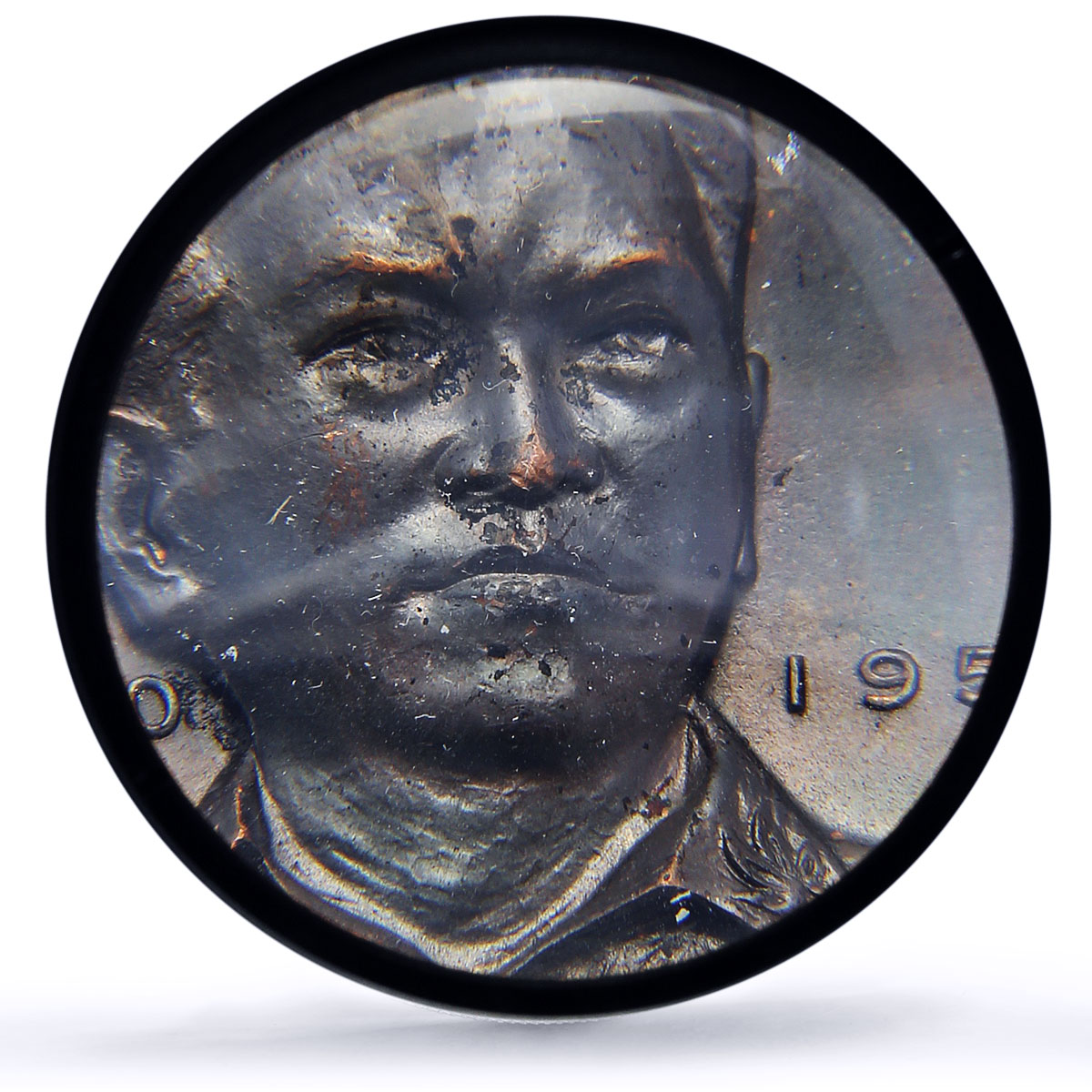 Philippines R Magsaysay Third President History Politics MS61 PCGS AE medal 1953