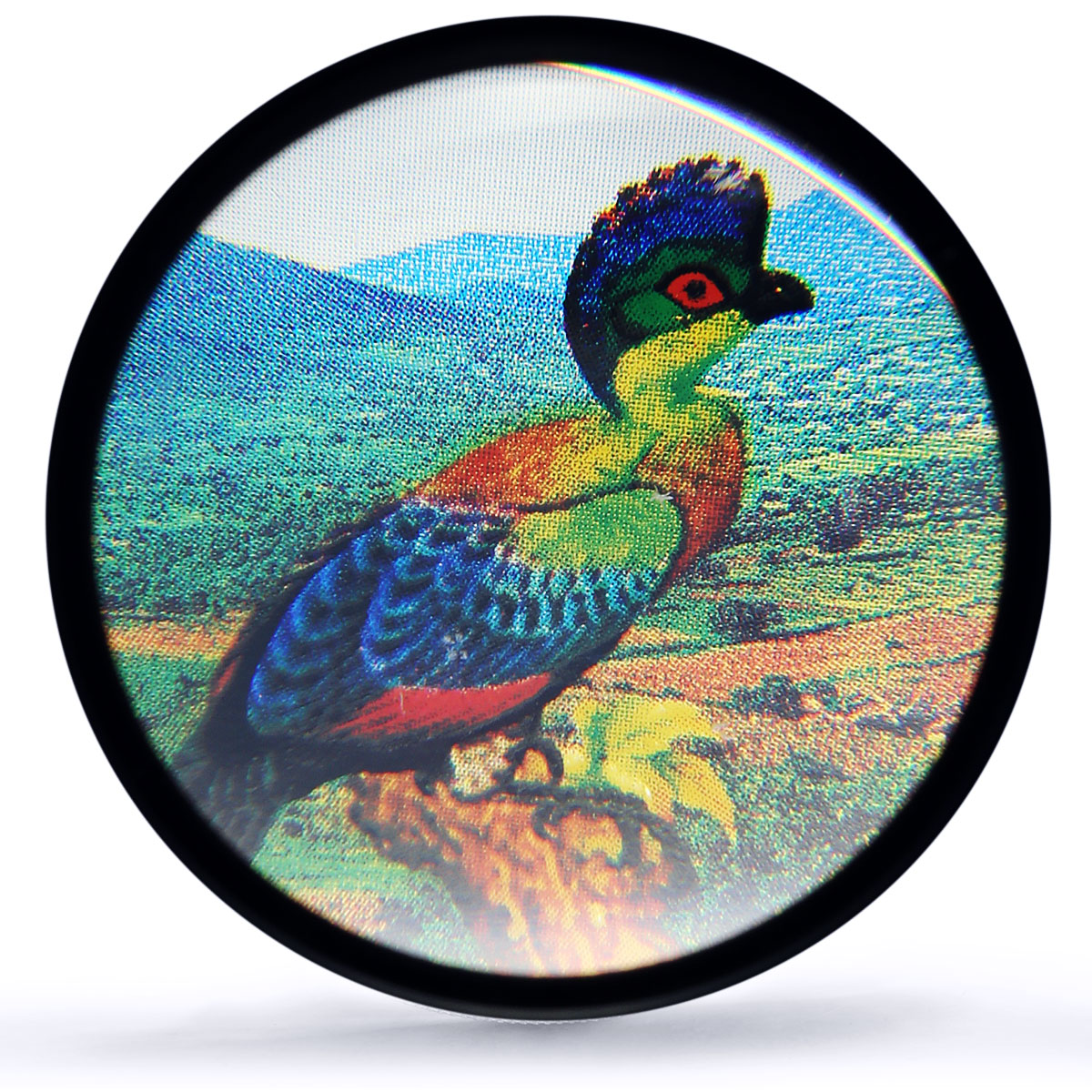 Swaziland 250 emalangeni Ligwalagwala Bird Fauna PR69 PCGS 5 oz coin 1998