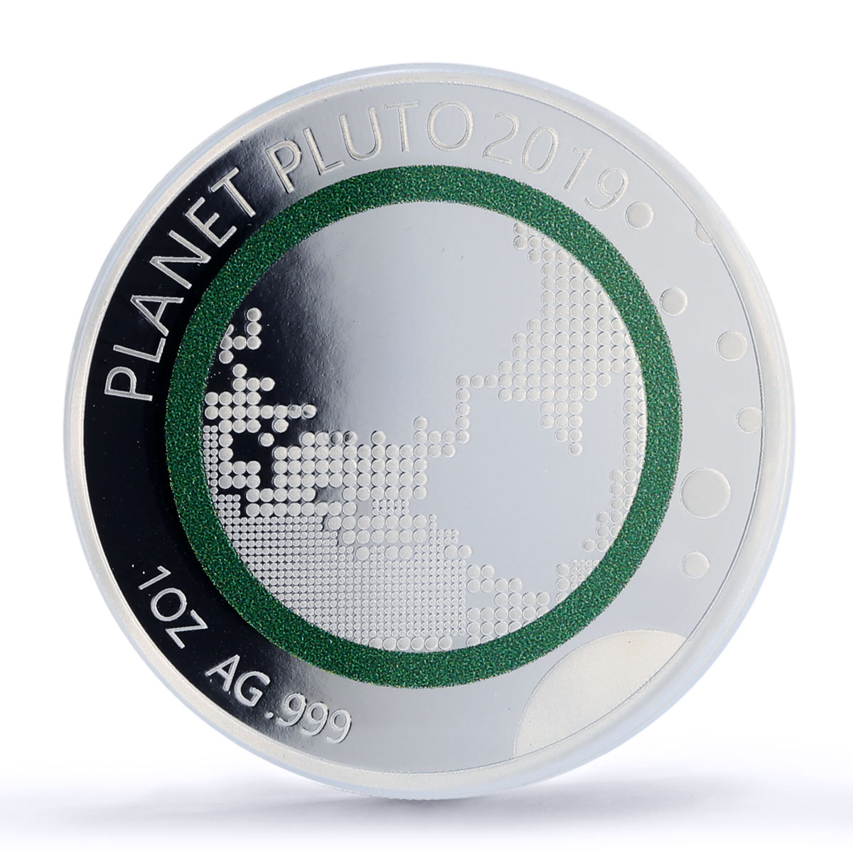 Togo 1000 francs Pluto Solar System Planets Space PR69 PCGS silver coin 2019