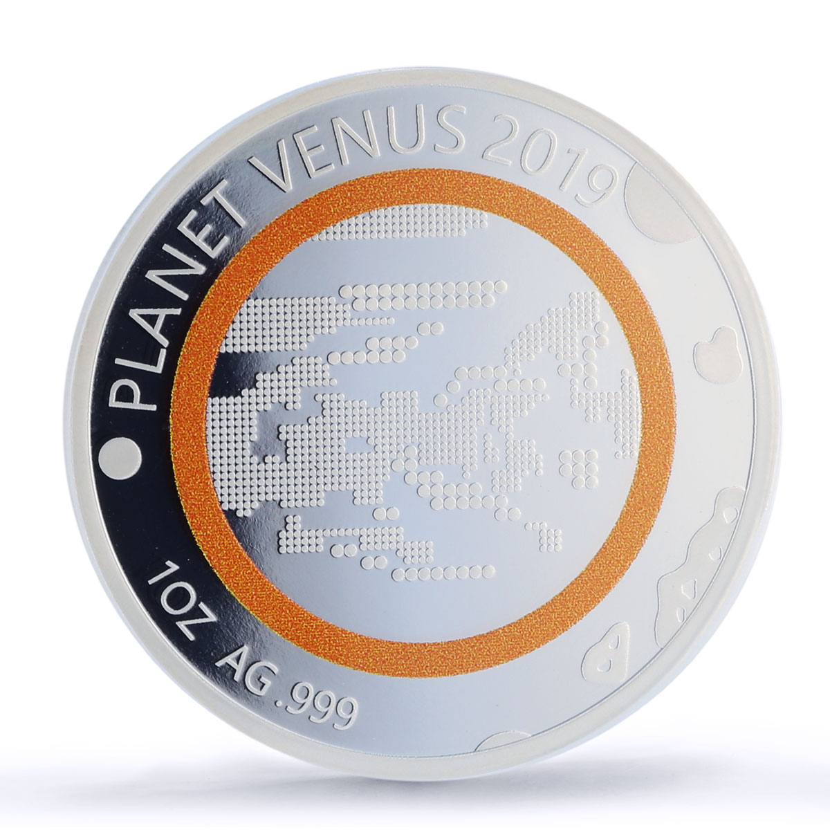 Togo 1000 francs Venus Solar System Planets Space PR69 PCGS silver coin 2019