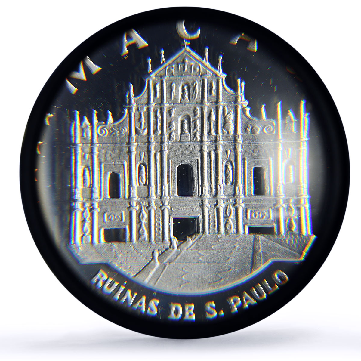 Macau 100 patacas Grand Prix w/o Logos Cars Automobiles PR69 PCGS Ag coin 1978