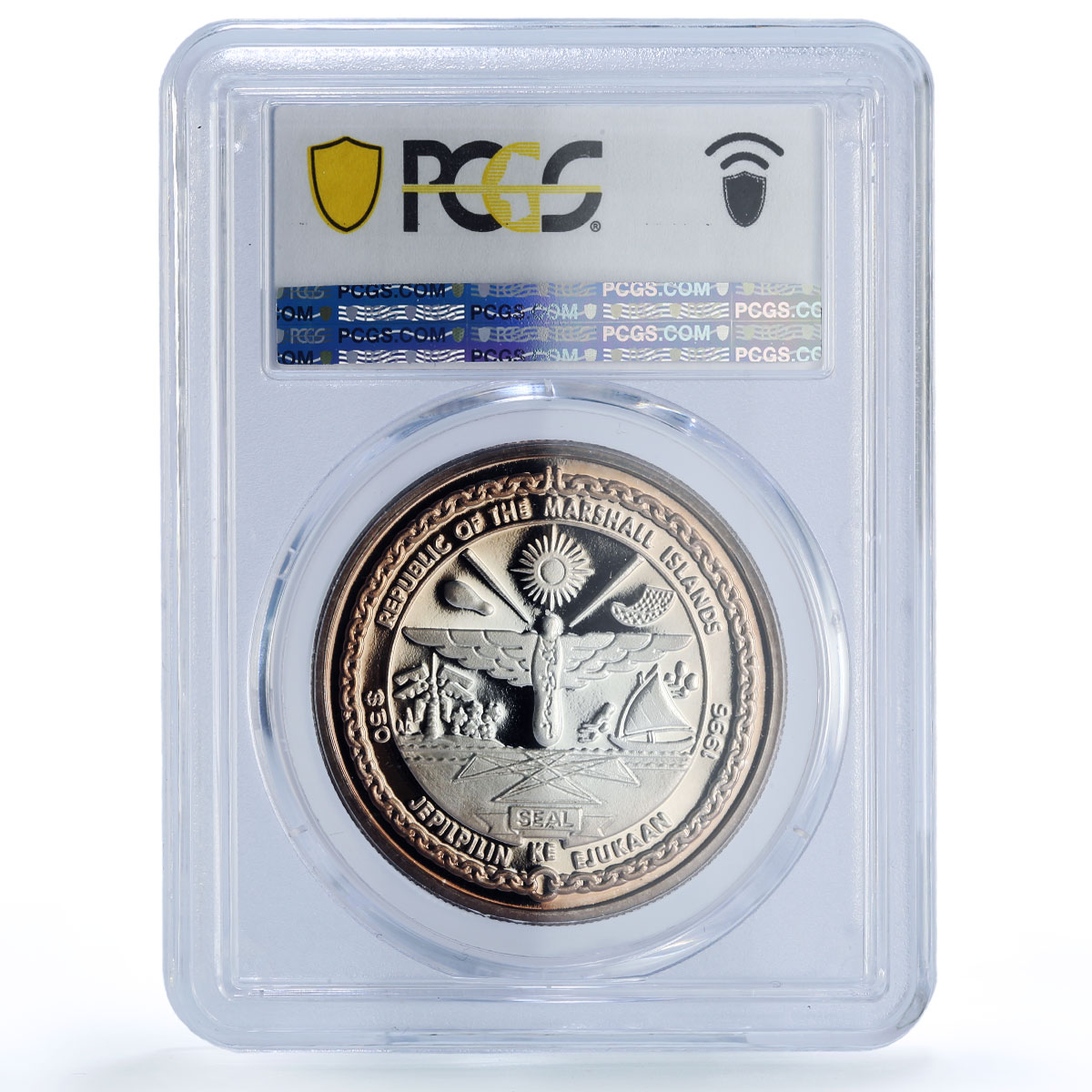 Marshall Islands 50 dollar Ford Quadricycle 1896 Cars PR68 PCGS silver coin 1996