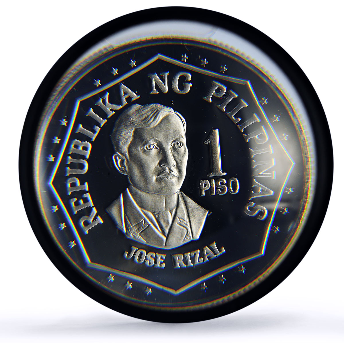 Philippines 1 piso Republic Coinage Jose Rizal PR70 PCGS CuNi coin 1981
