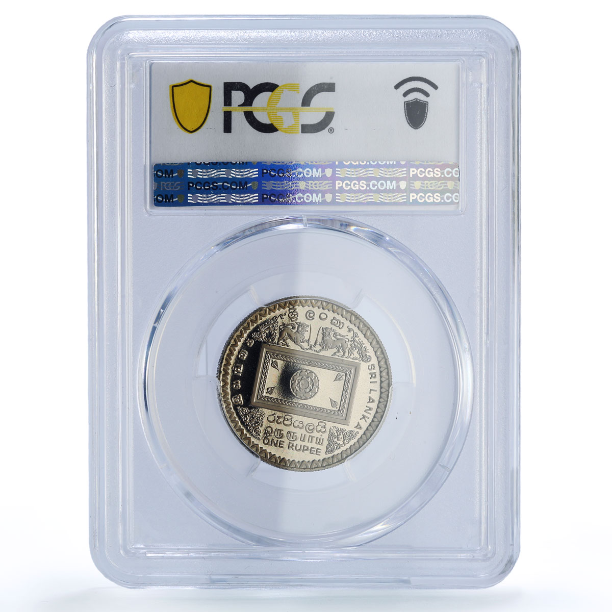 Sri Lanka 1 rupee President Premadusa History Politics PR68 PCGS CuNi coin 1992