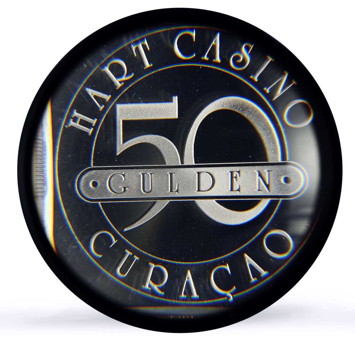 Netherlands Curacao Hart Casino Fantasy Token PR70 PCGS silver 1986 - 1988 FM
