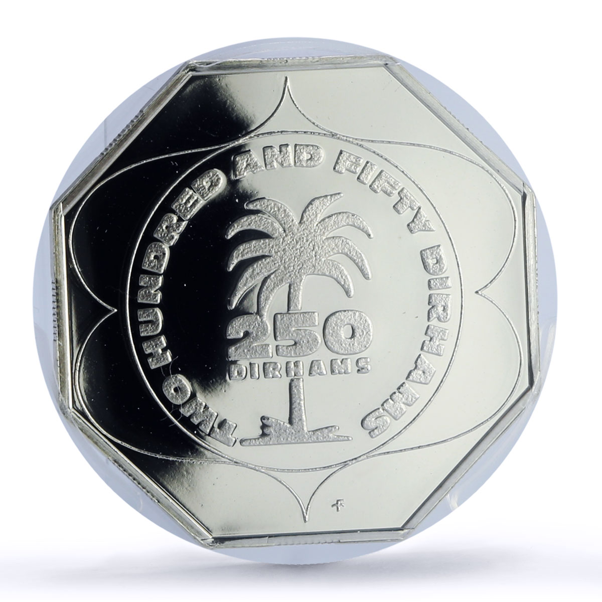 Morocco Marrakech Casino Fantasy Token 250 Dir. PR70 PCGS silver 1986 - 1988 FM