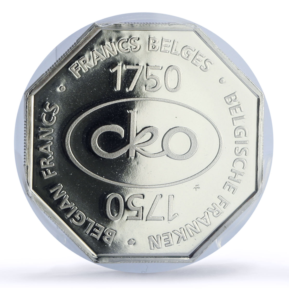 Belgium Oostende Kursaal Casino Fantasy Token PR69 PCGS silver 1986 - 1988 FM