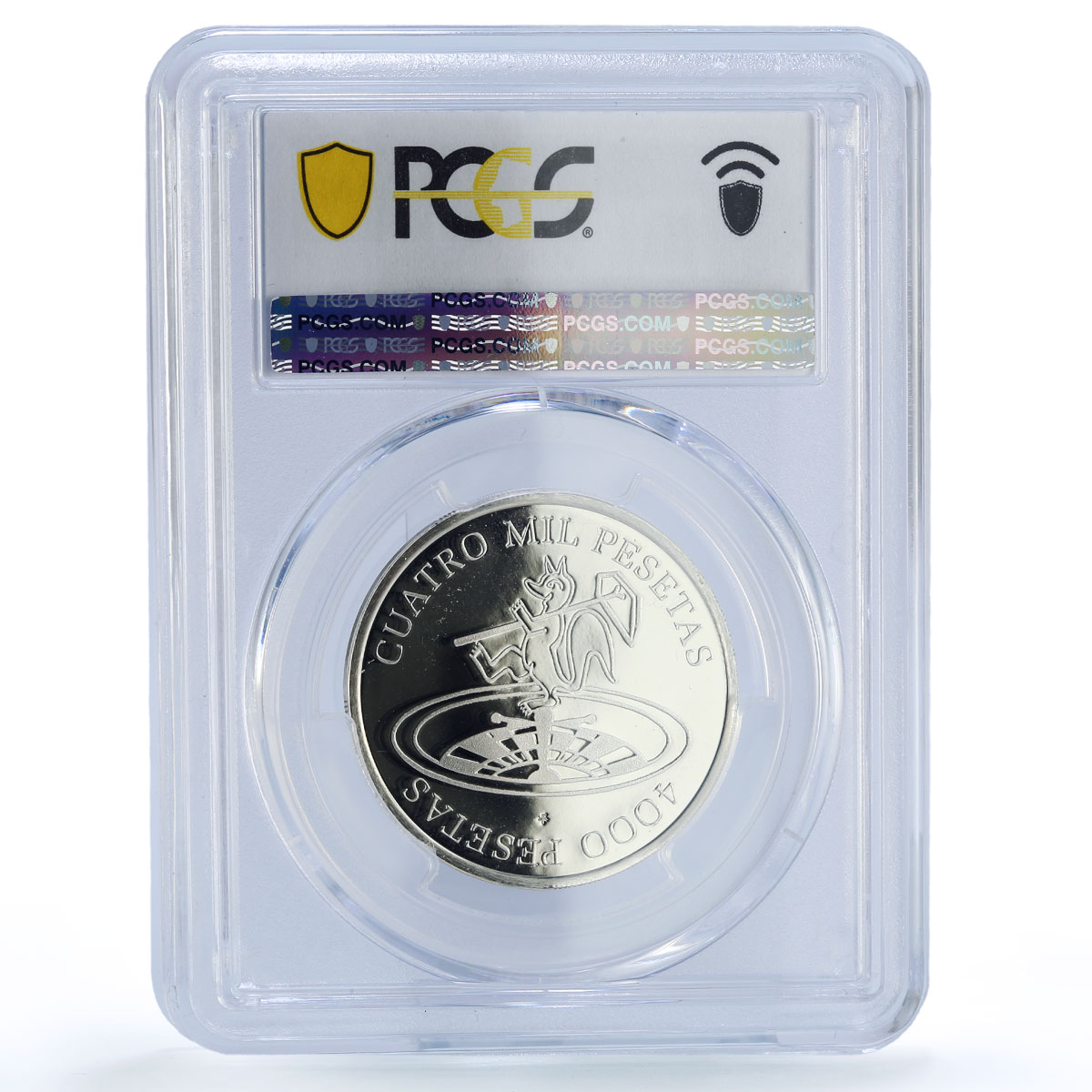 Spain Monte Picayo Casino Fantasy Token 4000 P. PR69 PCGS silver 1986 - 1988 FM