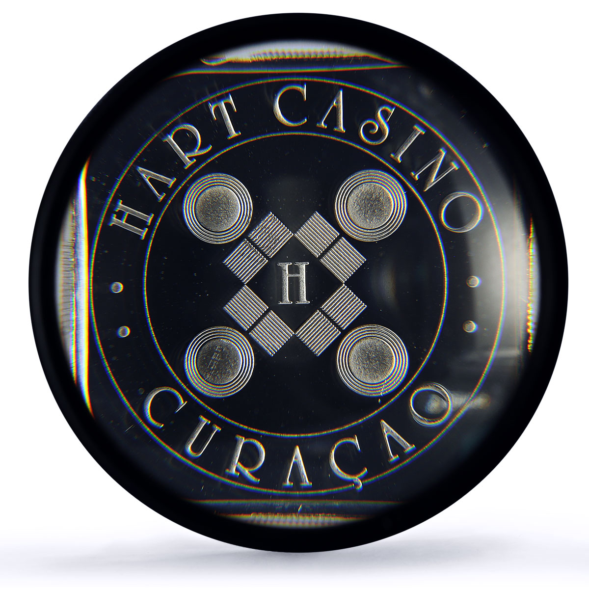 Netherlands Curacao Hart Casino Fantasy Token PR69 PCGS silver 1986 - 1988 FM