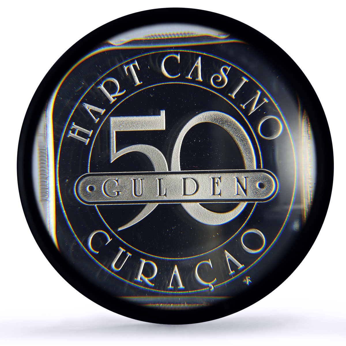 Netherlands Curacao Hart Casino Fantasy Token PR69 PCGS silver 1986 - 1988 FM