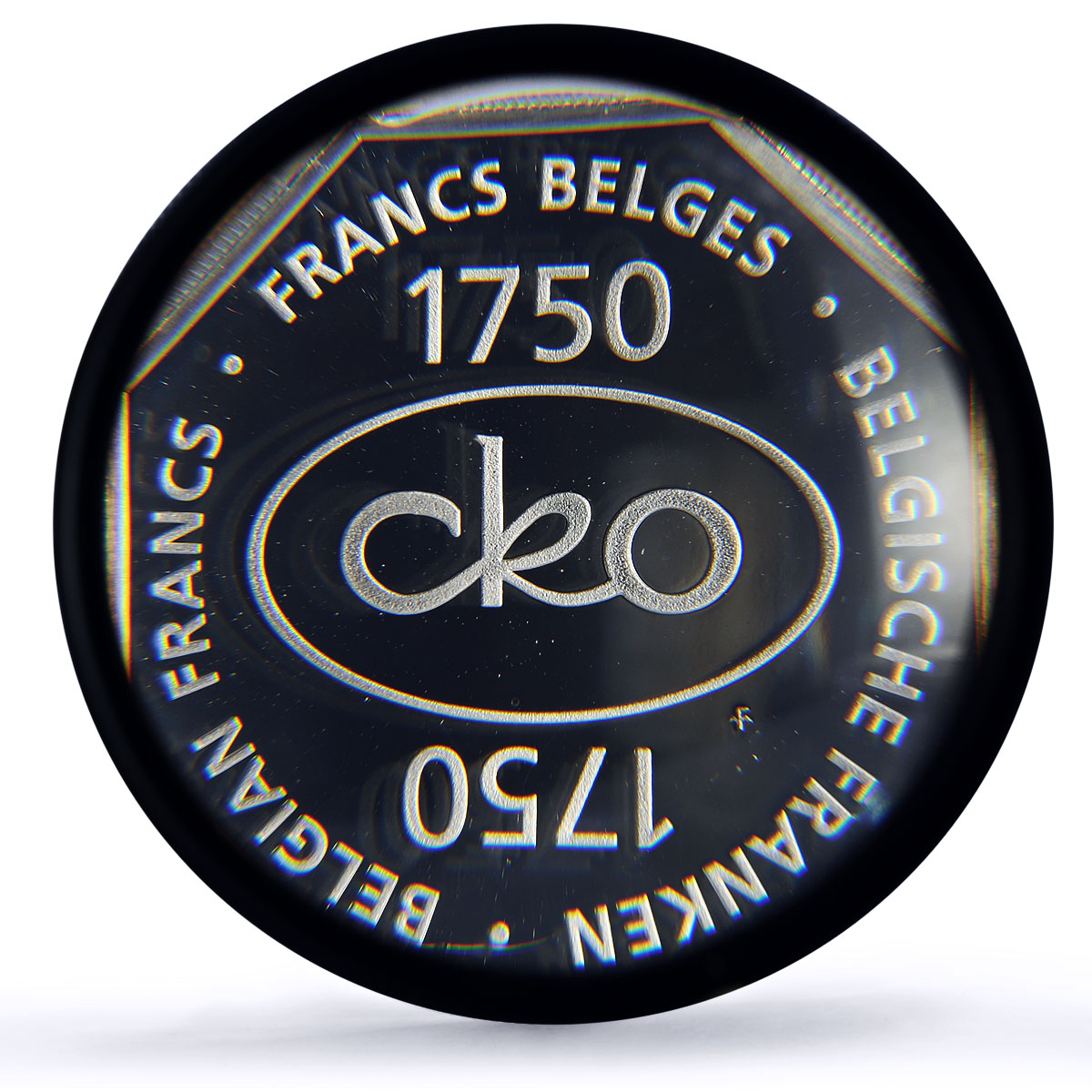Belgium Oostende Kursaal Casino Fantasy Token PR69 PCGS silver 1986 - 1988 FM