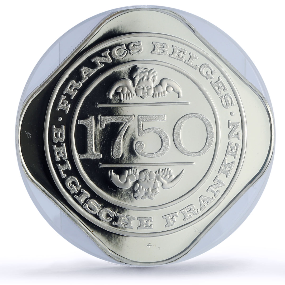 Belgium Spa Casino Fantasy Token 1750 Francs PR70 PCGS silver 1986 - 1988 FM