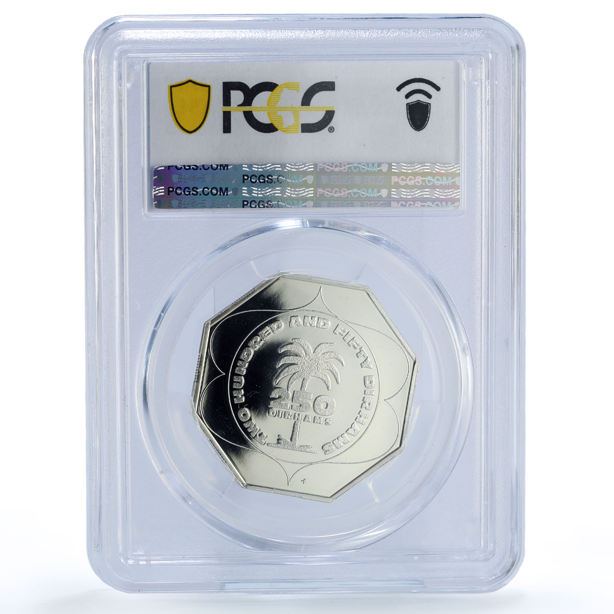Morocco Marrakech Casino Fantasy Token 250 Dir. PR69 PCGS silver 1986 - 1988 FM