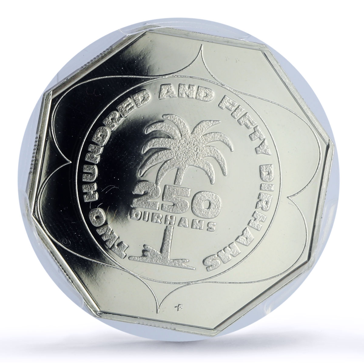 Morocco Marrakech Casino Fantasy Token 250 Dir. PR69 PCGS silver 1986 - 1988 FM