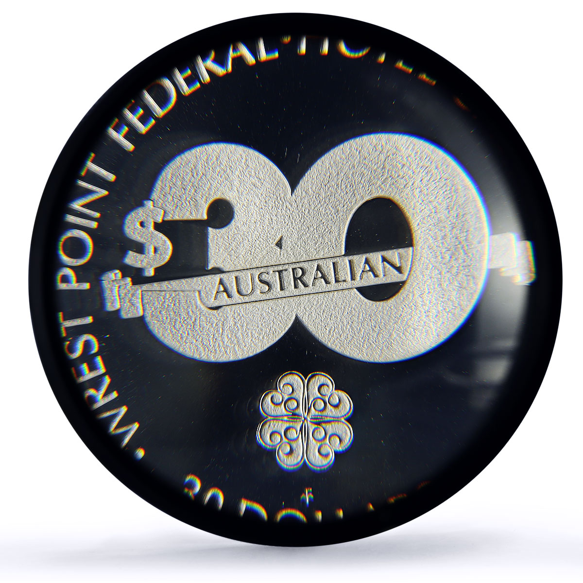 Australia Wrest Point Casino Fantasy Token PR70 PCGS silver 1986 - 1988 FM