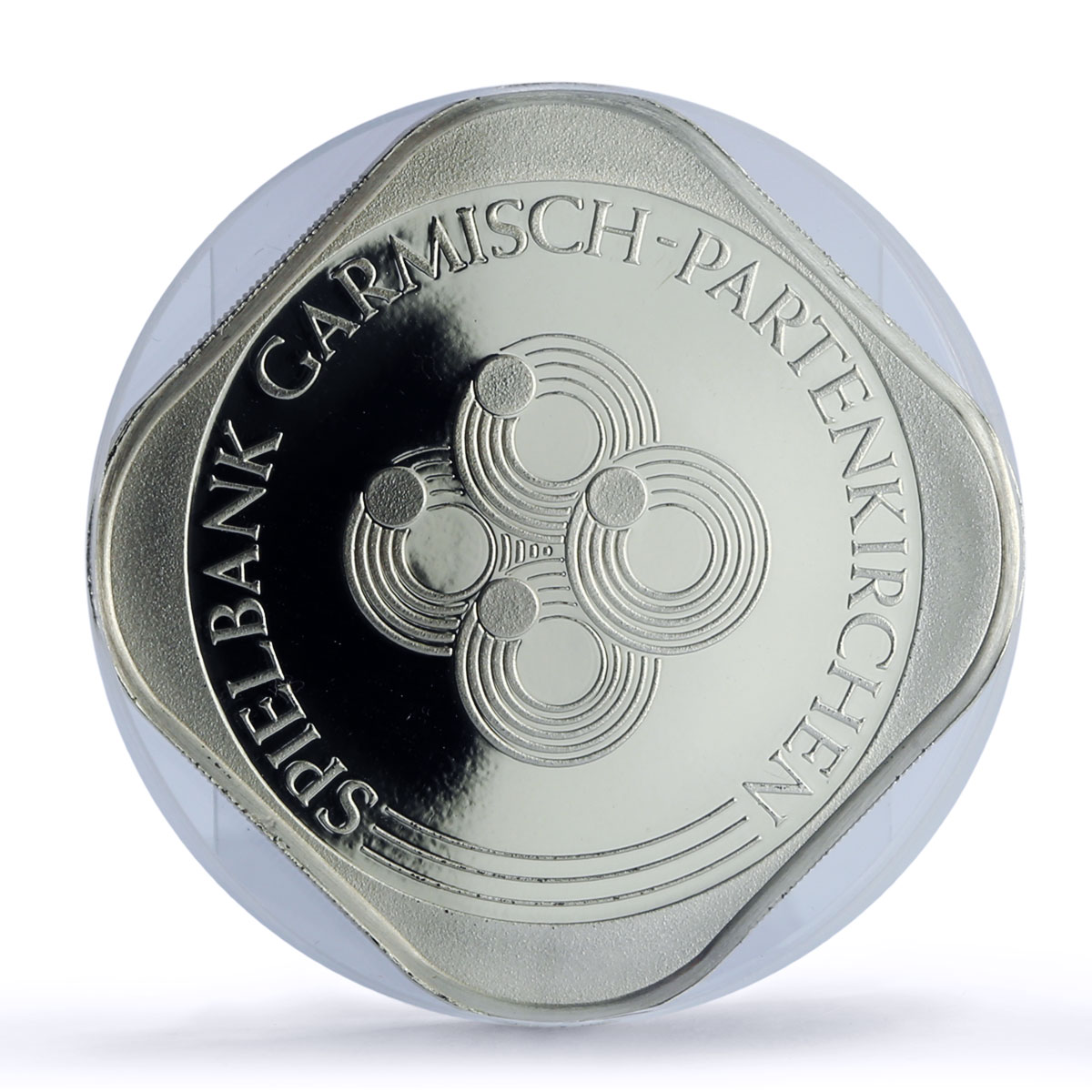 Germany Garmisch Partenkirchen Casino Fantasy Token PR70 PCGS silver 1986 - 1988